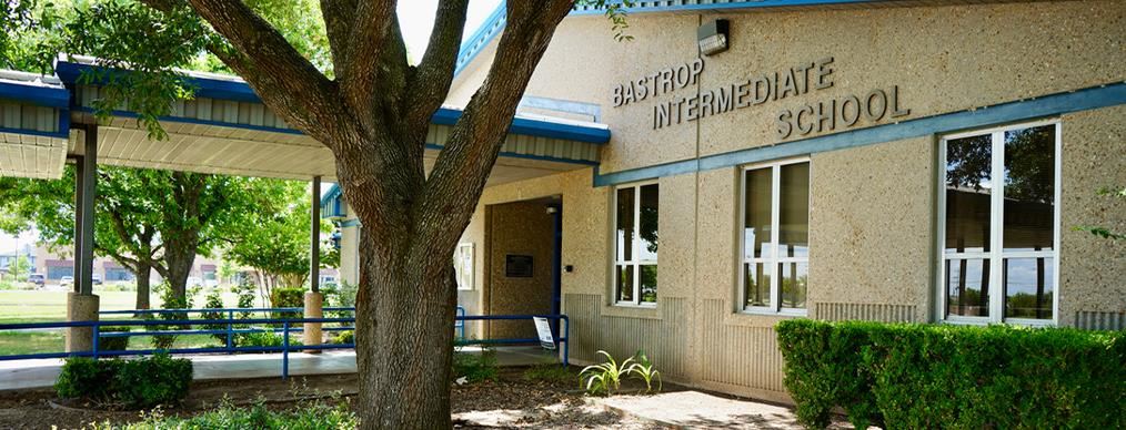 Exterior of Bastrop Intermediate School